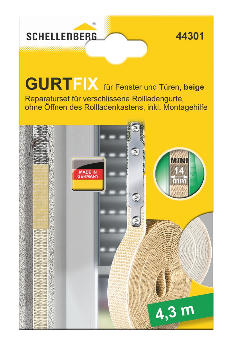 GURTFIX MINI 14 mm, 4,3 beige | m, SCHELLENBERG