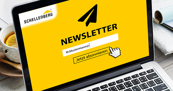 Schellenberg Newsletter - jetzt anmelden